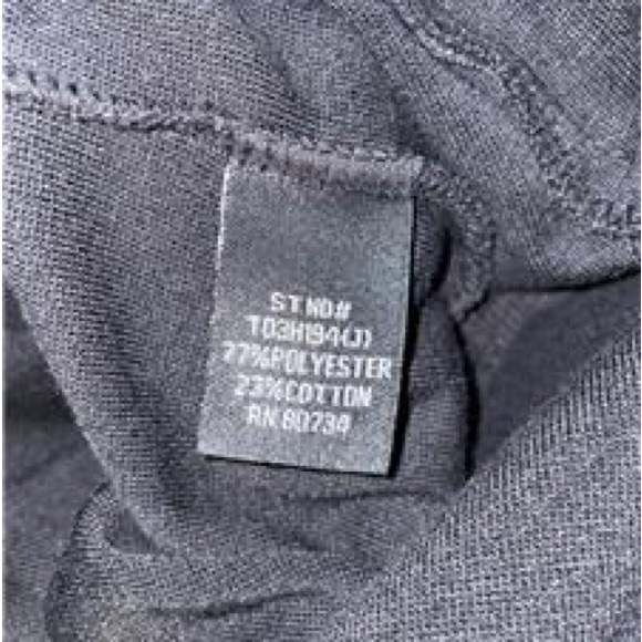 BCBG MaxAzria Vintage Y2K Velour & Satin Trim Black Zip Up Track Jacket Size S - Picture 7 of 8